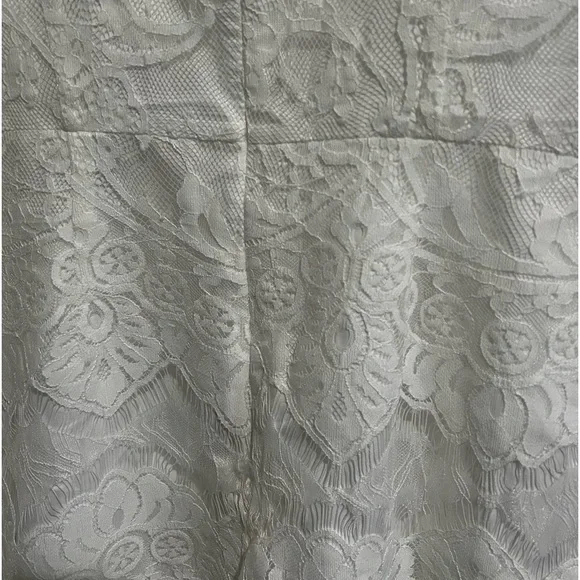 BB Dakota Jayce Lace Shealth Cocktail white Dress - Picture 12 of 12